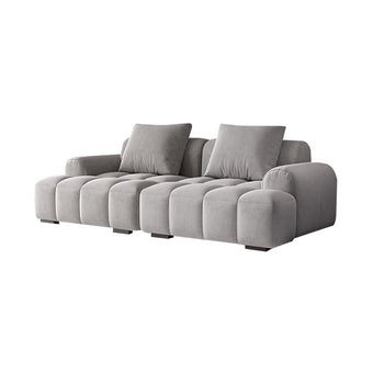 Suede Puff Sofa Three-seater Sofa/240