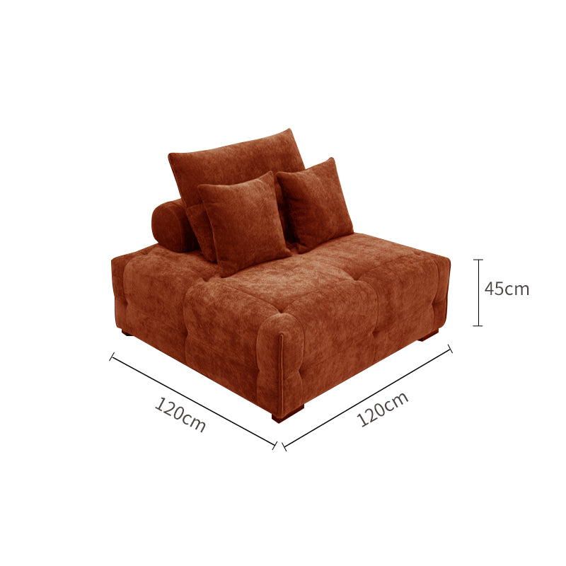 Modern Chenille Velvet Fabric Sofa