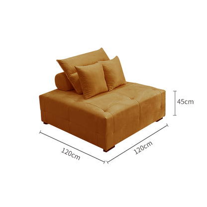 Modern Chenille Velvet Fabric Sofa