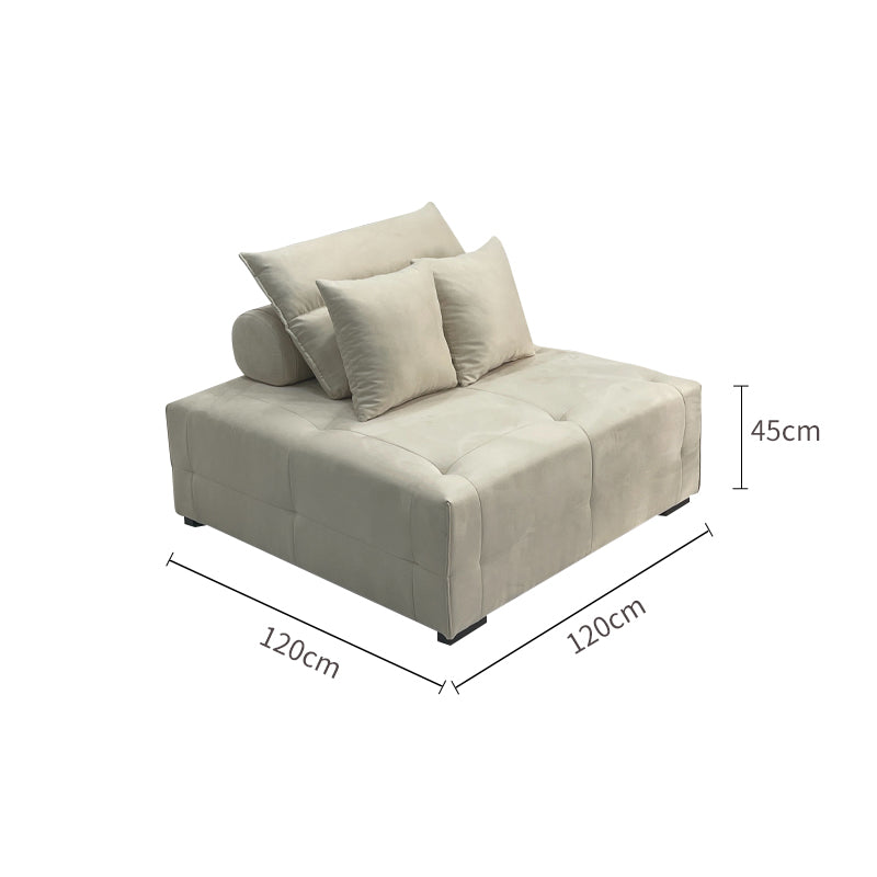 Modern Chenille Velvet Fabric Sofa
