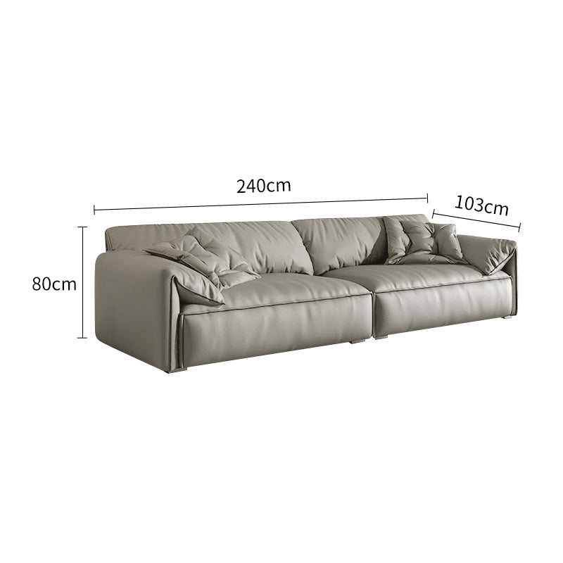 Genuine Leather Elephant Ear Sofa