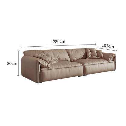 Genuine Leather Elephant Ear Sofa