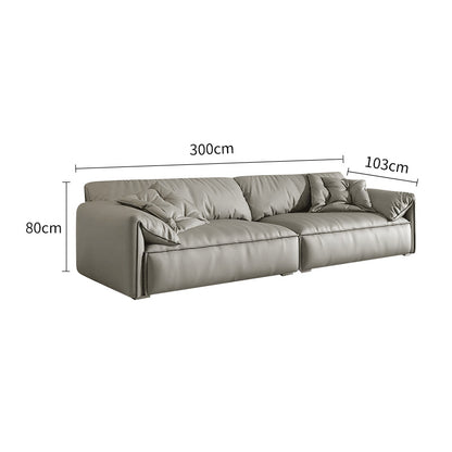 Genuine Leather Elephant Ear Sofa