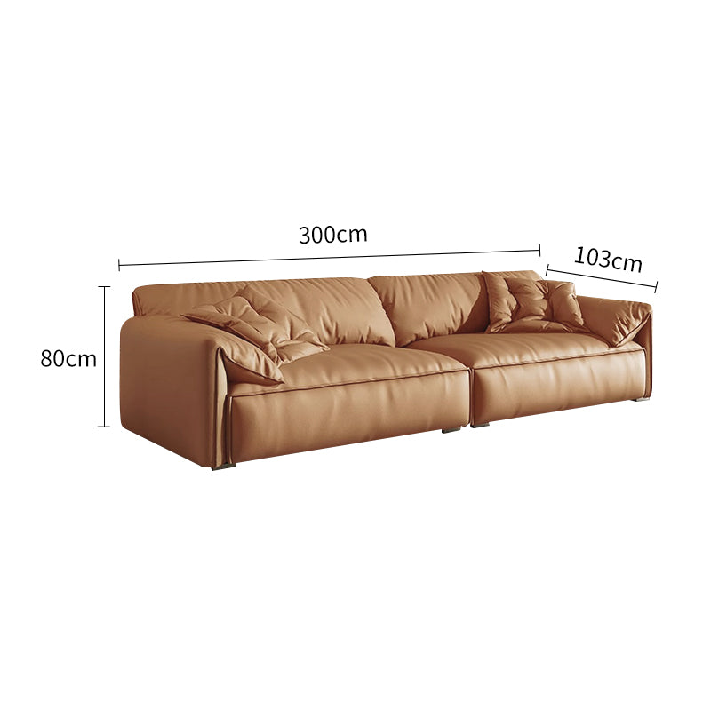 Genuine Leather Elephant Ear Sofa