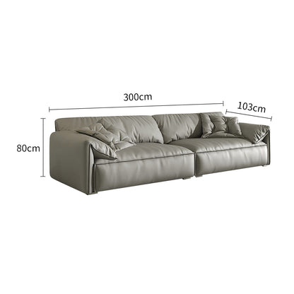 Genuine Leather Elephant Ear Sofa