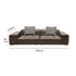 Pre Sale Genuine Leather Pixel-Style Sofa Brown