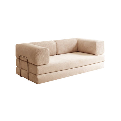 Pre Sale Corduroy Modular Foldable Sofa Bed