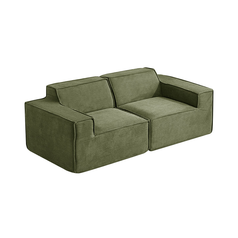 Modular Cube Two-Seater Compression Sofa