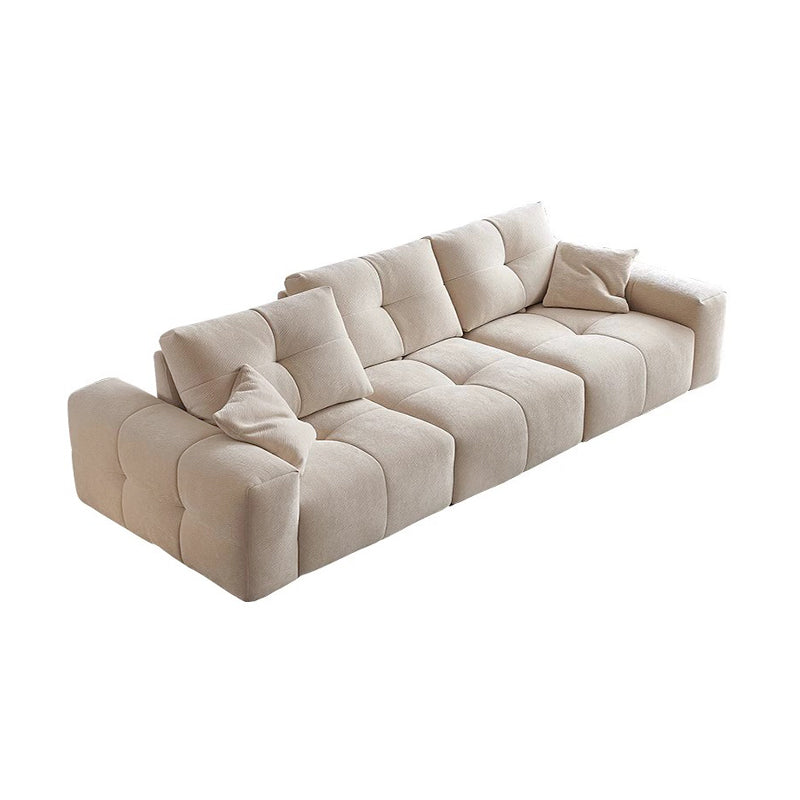 Pre Sale Oatmeal Chenille Pixel Function Sofa