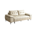 Pre sale Beige eco-leather electric sofa bed