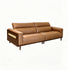 Pre Sale Brown cowhide leather Xingyue sofa four-seater model 280