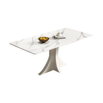 White Marble Dining Table