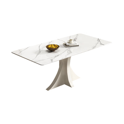 White Marble Dining Table