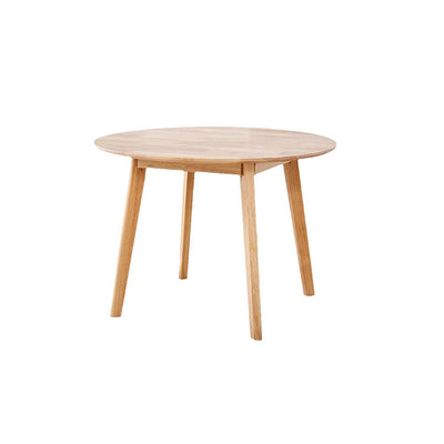 Natural Wood/Cross-Leg/Round Table