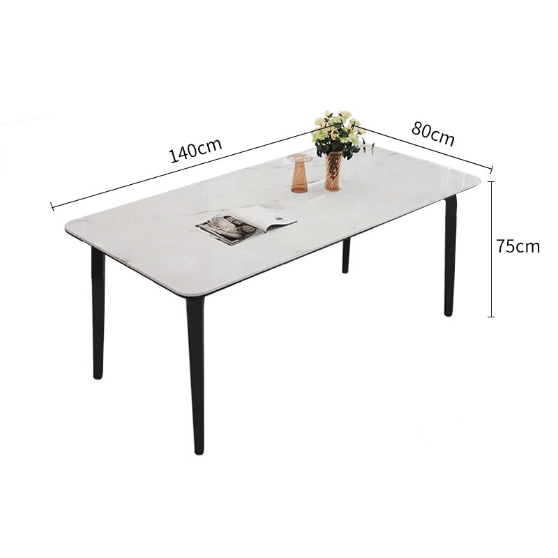 Pre Sale Microcrystalline Stone Dining Table with Ash Wood Legs