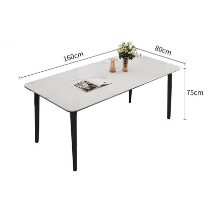 Pre Sale Microcrystalline Stone Dining Table with Ash Wood Legs 140/160