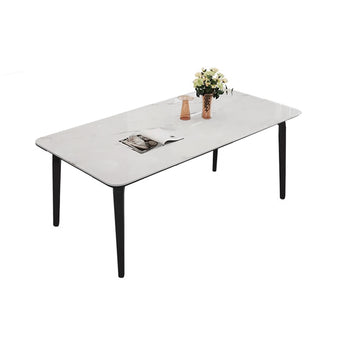 Pre Sale Microcrystalline Stone Dining Table with Ash Wood Legs