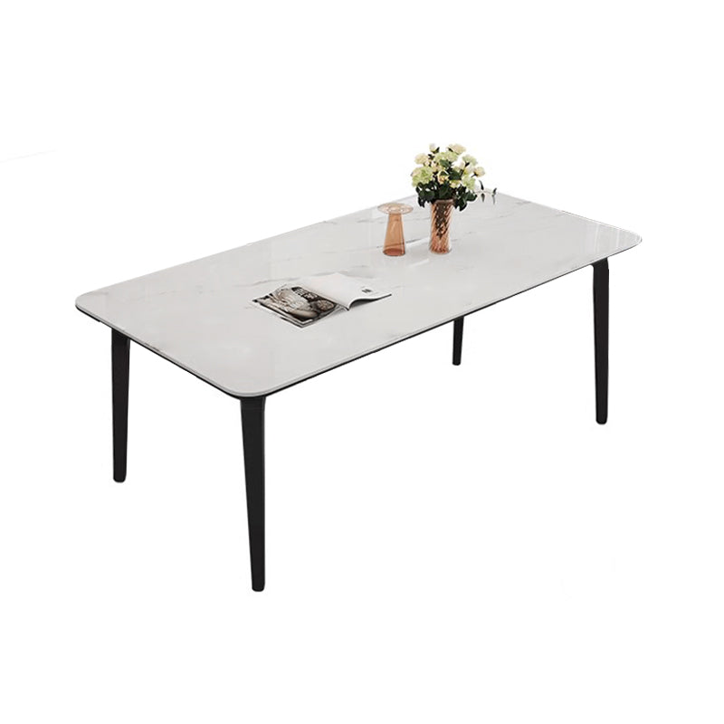 Pre Sale Microcrystalline Stone Dining Table with Ash Wood Legs