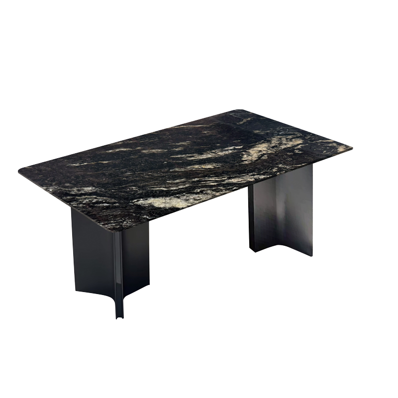 Pre Sale Black Cosmic luxury stone dining table