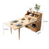 Peninsula Multifunctional Storage Folding Dining Table & Sideboard