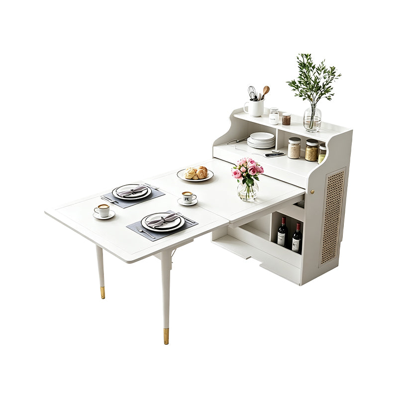 Peninsula Multifunctional Storage Folding Dining Table & Sideboard