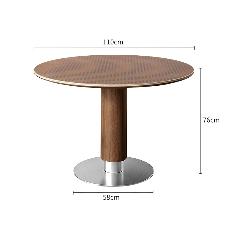 Carly Sintered Stone Starry Round Dining Table