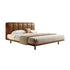 Genuine Leather/Brown Hill/Soft Package/Solid Wood Bed/153