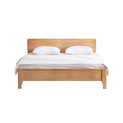 Simple Solid Wood Single Bed