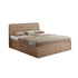 Walnut Round-Cornered Ash Wood Bed