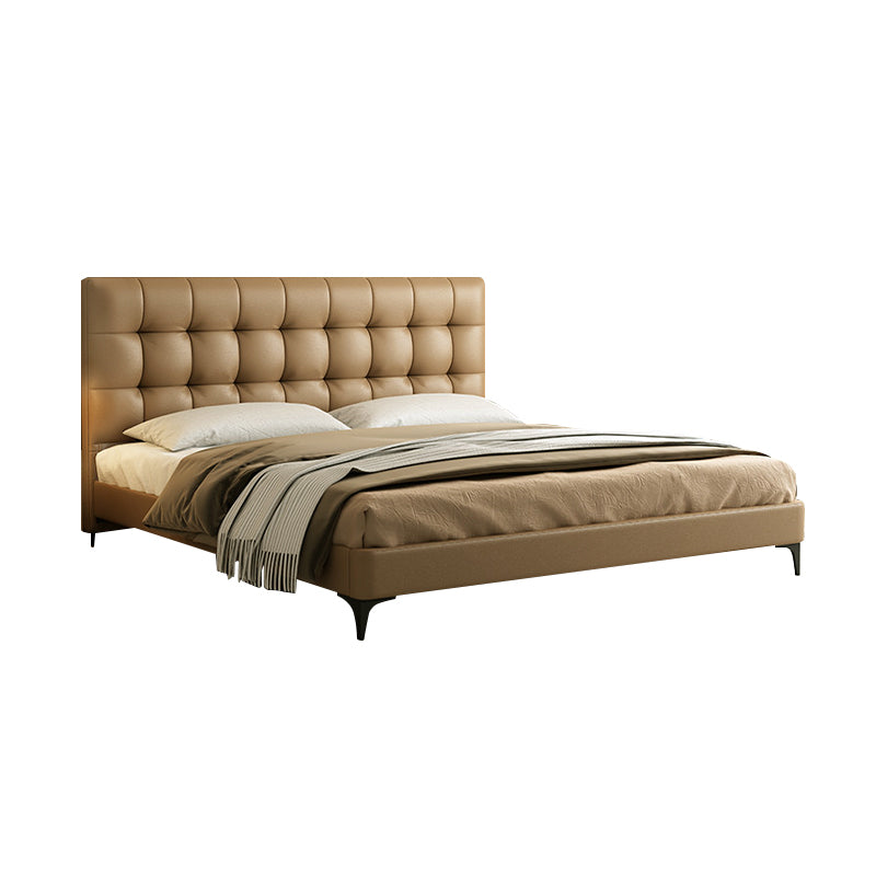 Pre Sale Brown waffle Italian minimalist bed