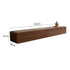 Walnut Grain TV Console with Storage Drawers