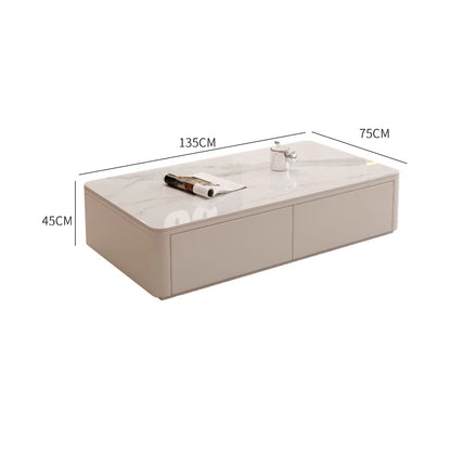 White Rock Panel/Solid Wood Cabinet/Coffee Table