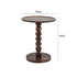 Deep Brown Natural Stone Side Table
