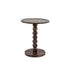 Deep Brown Natural Stone Side Table
