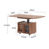 Solid Wood Lift-Top Extendable Coffee Table with Storage