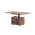 Solid Wood Lift-Top Extendable Coffee Table with Storage