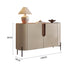 Pre Sale Beige Two-Door Modern Style Sideboard