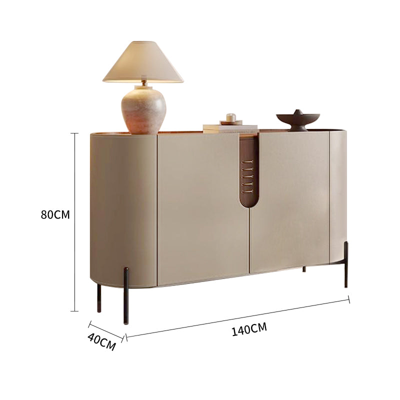 Pre Sale Beige Two-Door Modern Style Sideboard