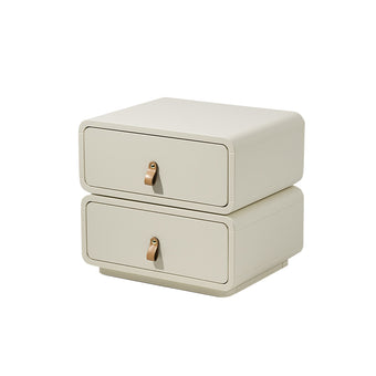 Beige Cabinet  Bedside Table