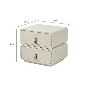 Beige Cabinet  Bedside Table
