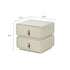 Beige Cabinet  Bedside Table