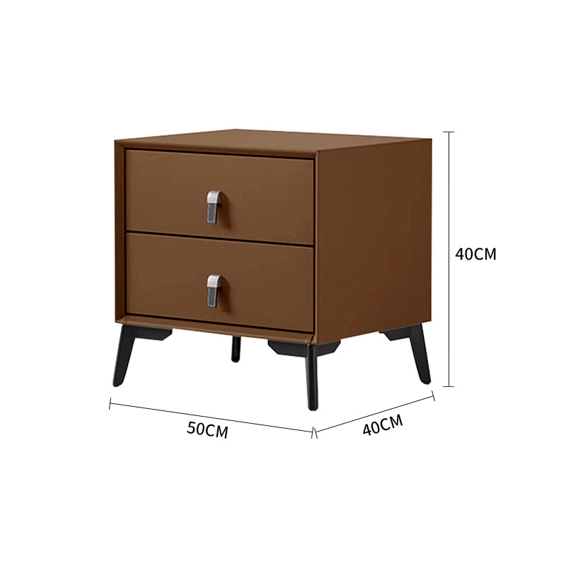 Leather/Bedside Table
