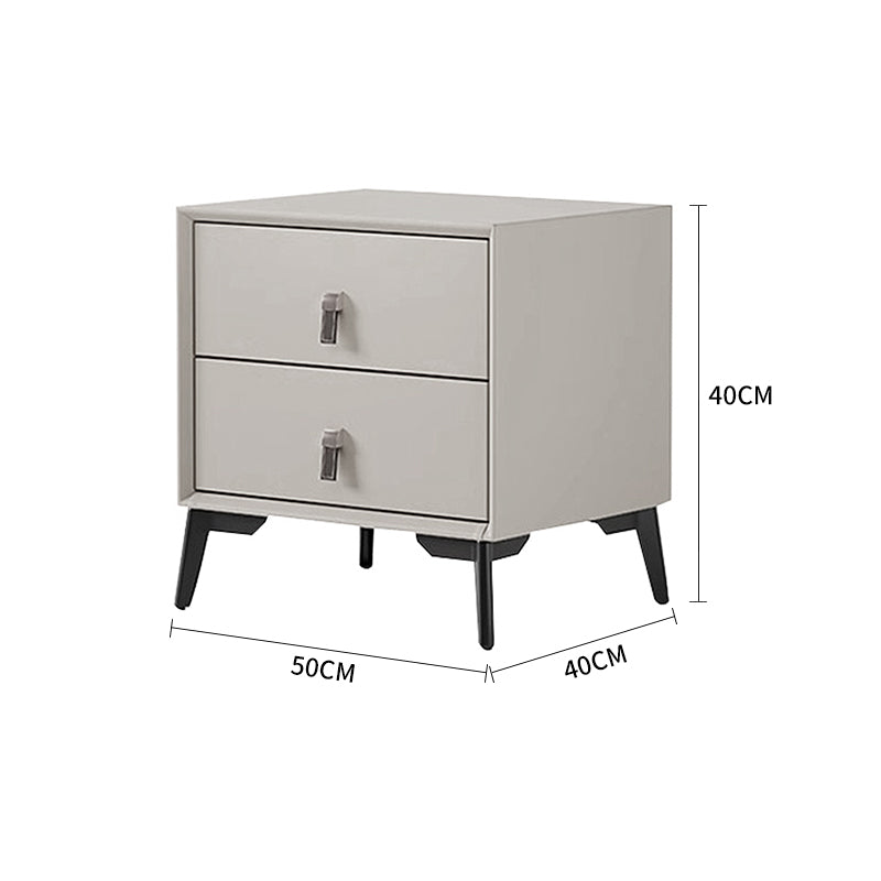 Leather/Bedside Table