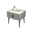 White Slate/Gray Cabinet/Long Leg/Bedside Table