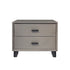 Light luxury soft leather-upholstered nightstand