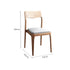 Pre Sale Walnut-Stained Ash Wood Dining Chair with Gray Cat-Claw  Upholstered Seat