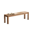 Wooden bench with an open book on a white background