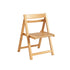 Solid Rubber Wood Folding Dining Chair