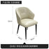 Designer Cat-Scratch-Resistant Upholstered Dining Chair