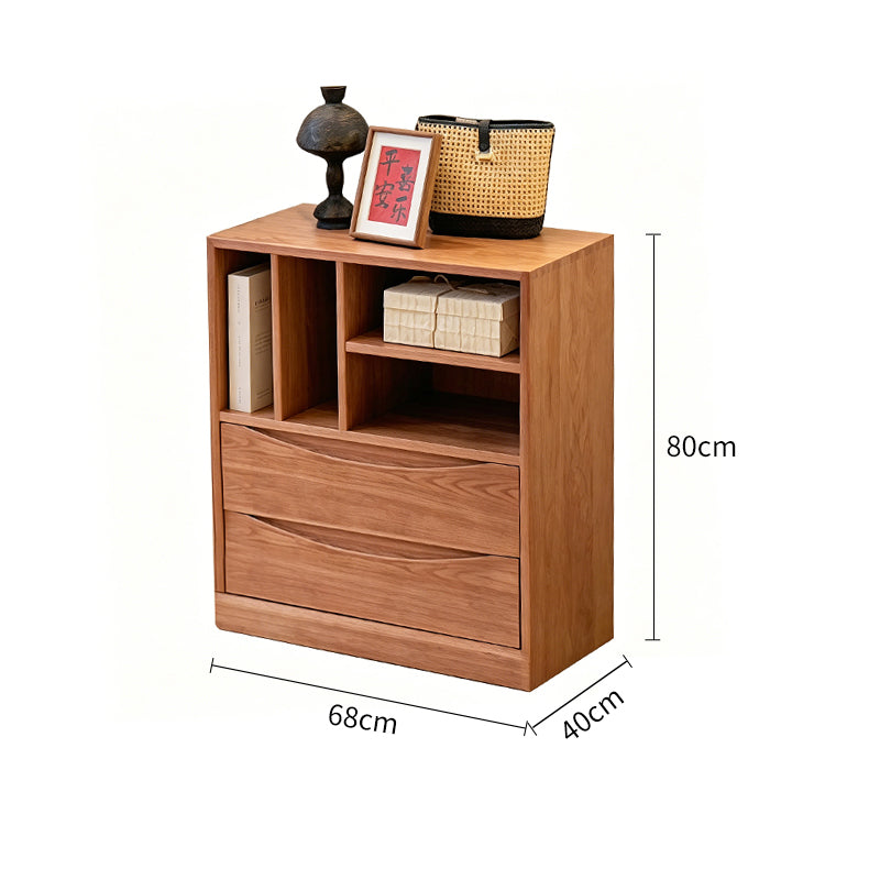 Pre Sale Harman Tall Cabinet in Light Walnut-Finished Ash Wood